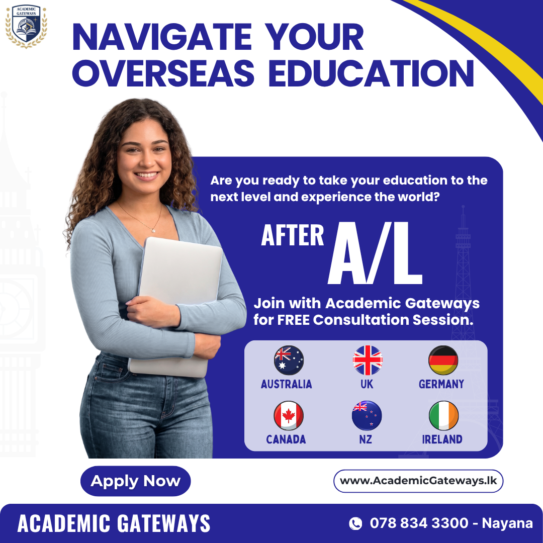 After A/L Advance Level Education Opportunities - Academic Gateways